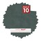 Dark Grey Suede 18x27 Uncut Mat Board - Blank Sheets, No Opening